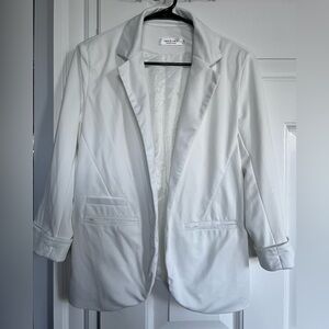 White Women's Blazer by